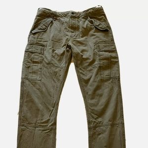 Ralph Lauren Polo Army Green Military Cargo Pants